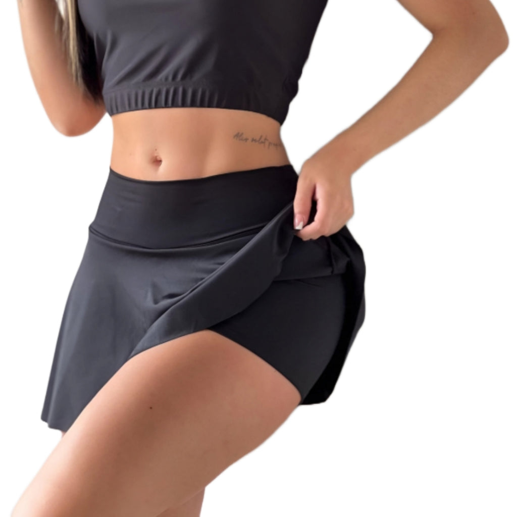 Falda Short Deportiva Dama