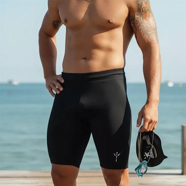 Pantaloneta Baño Larga Elegante Moderno Hombre