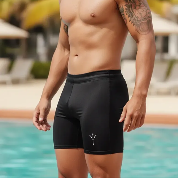Pantaloneta Baño Corto Elegante Moderno Hombre