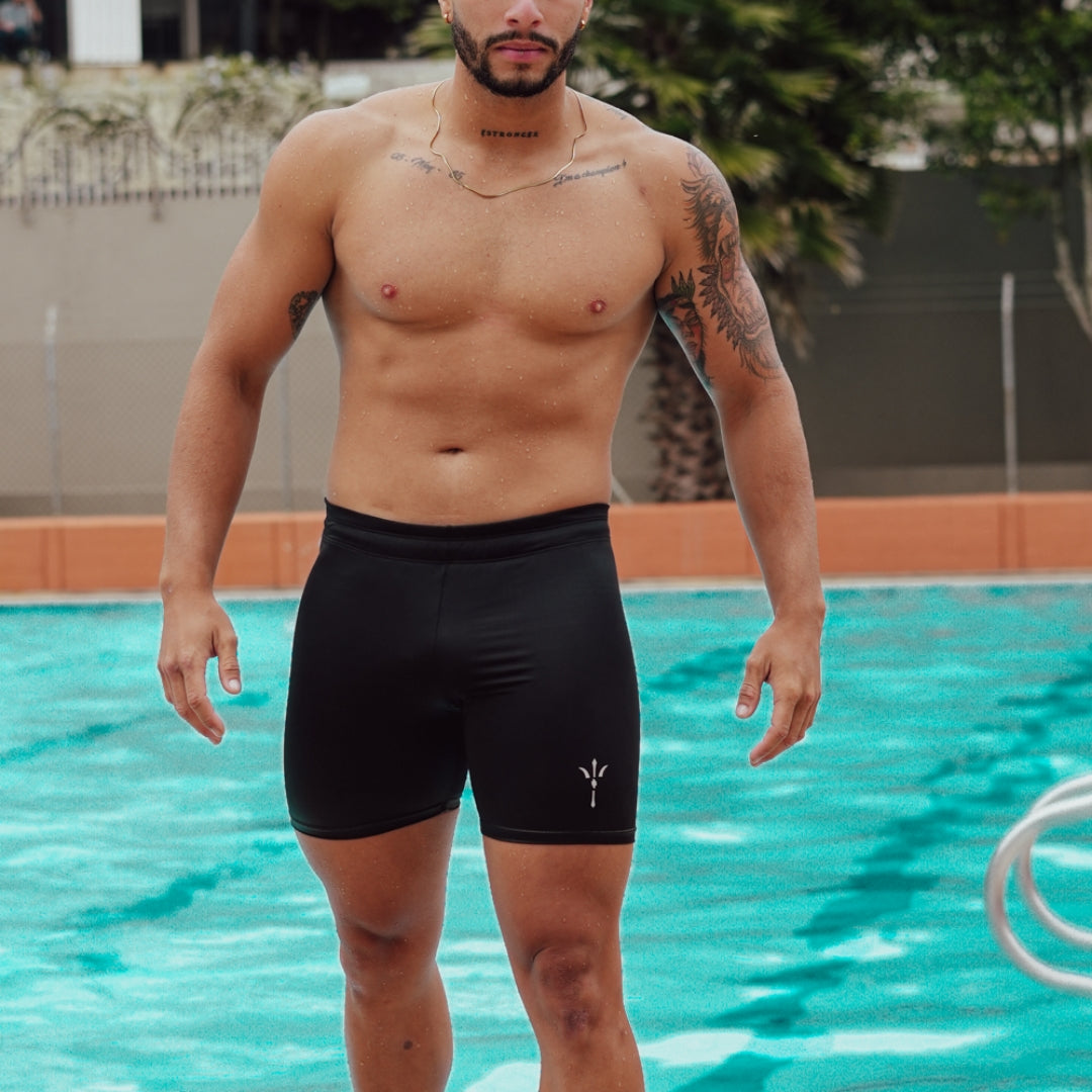 Pantaloneta Baño Corto Elegante Moderno Hombre